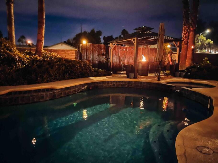 *Entertainment Villa* 5Min To Strip Optional Heated Pool Jacuzzi! Las Vegas Ngoại thất bức ảnh